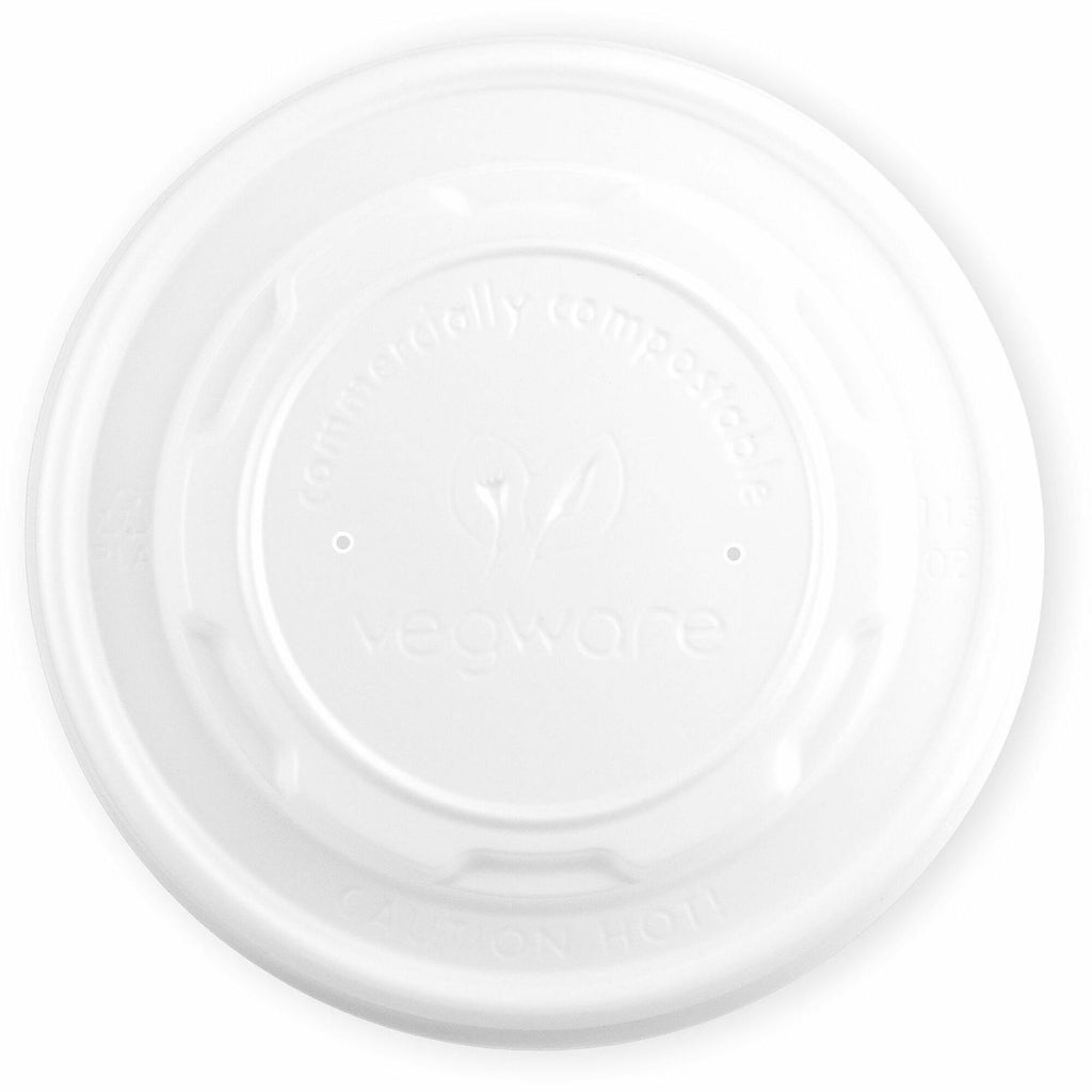 Vegware Flat Hot Lids for Soup Containers