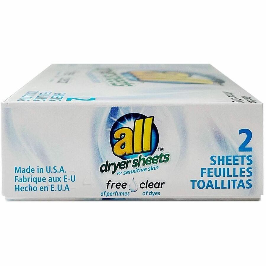 All free & clear Single-Use Dryer Sheets