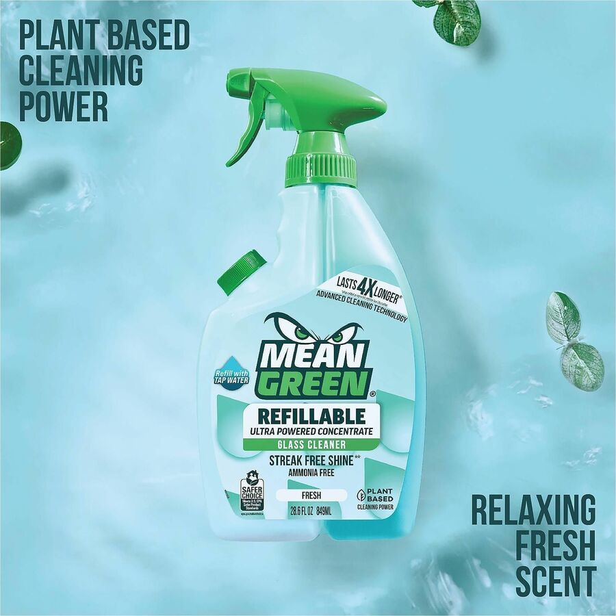 Mean Green Refillable Glass Cleaner Concentrate