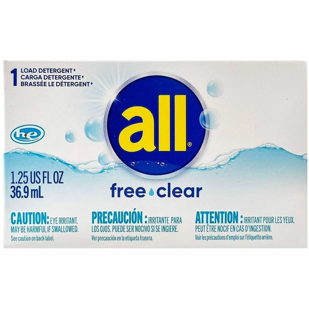All free & clear Single-Use HE Liquid Laundry Detergent