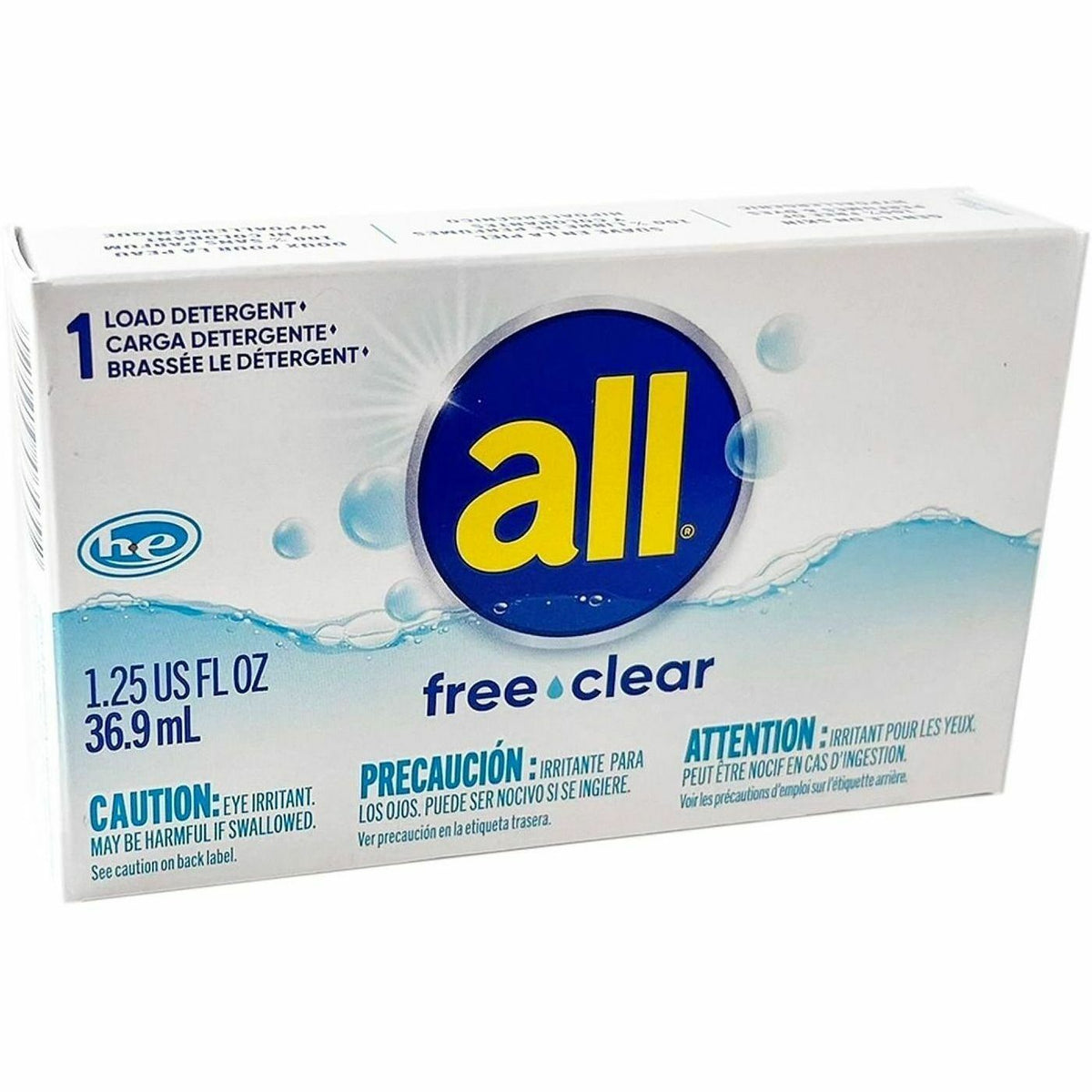 All free & clear Single-Use HE Liquid Laundry Detergent