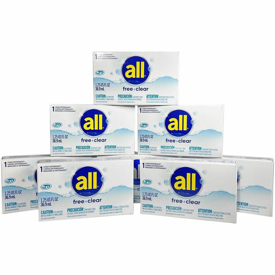 All free & clear Single-Use HE Liquid Laundry Detergent