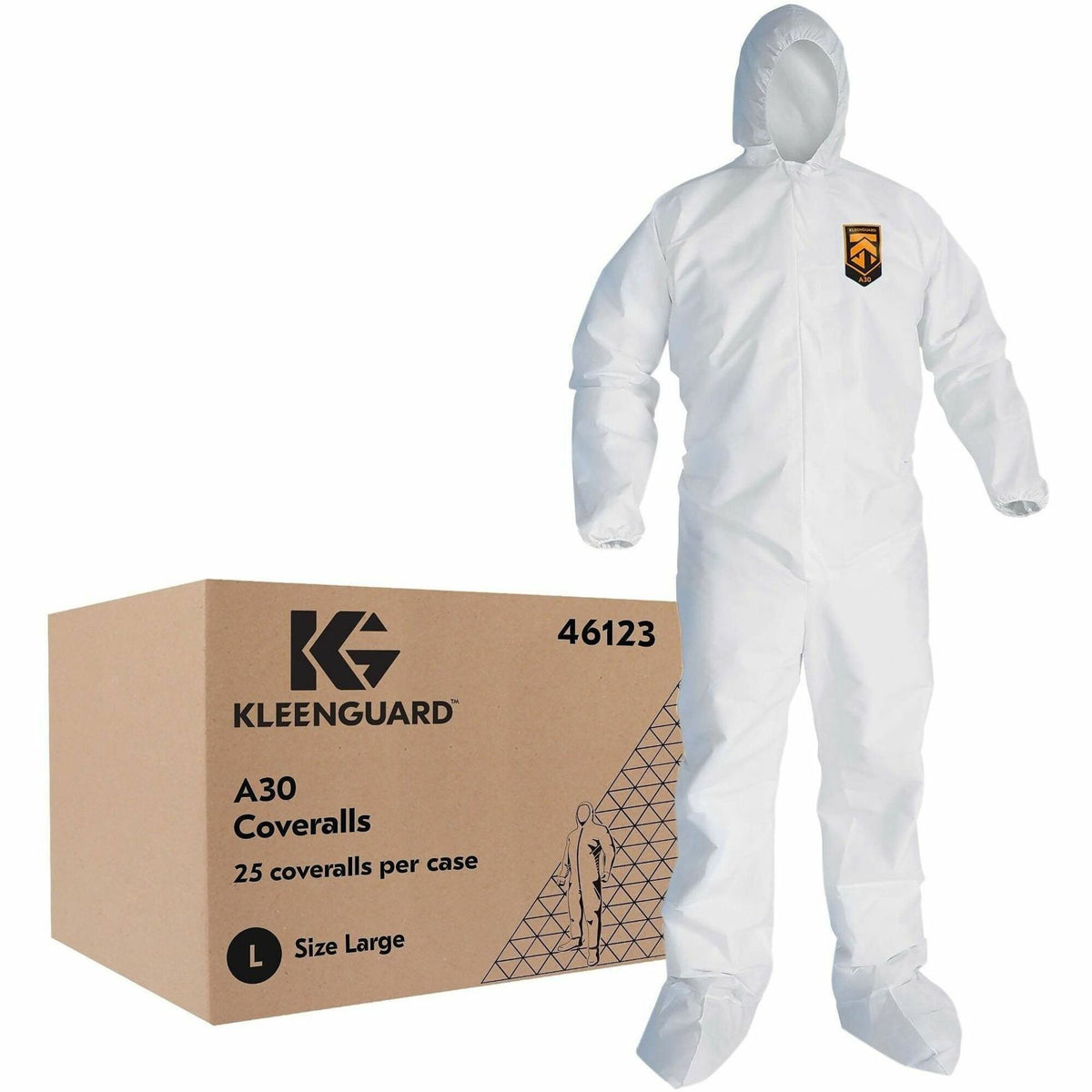 Ansell Health KleenGuard A30 Protection Coveralls