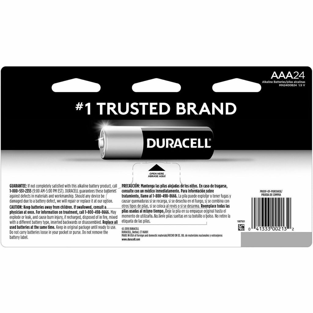 Duracell CopperTop Alkaline AAA Batteries