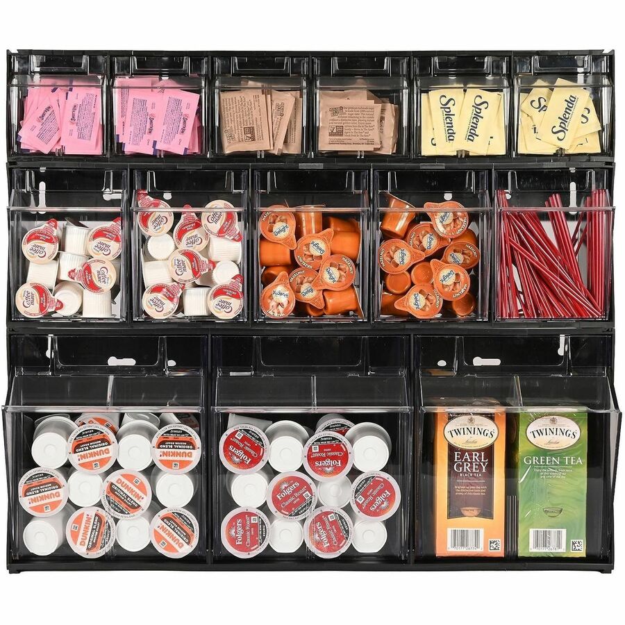 Deflecto Modular Tilt Bin Storage System