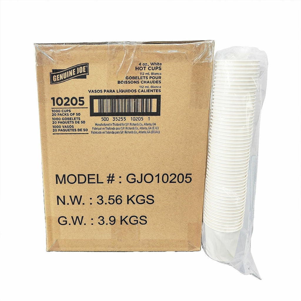 Genuine Joe 4oz Hot-and-Cold Beverage Cups