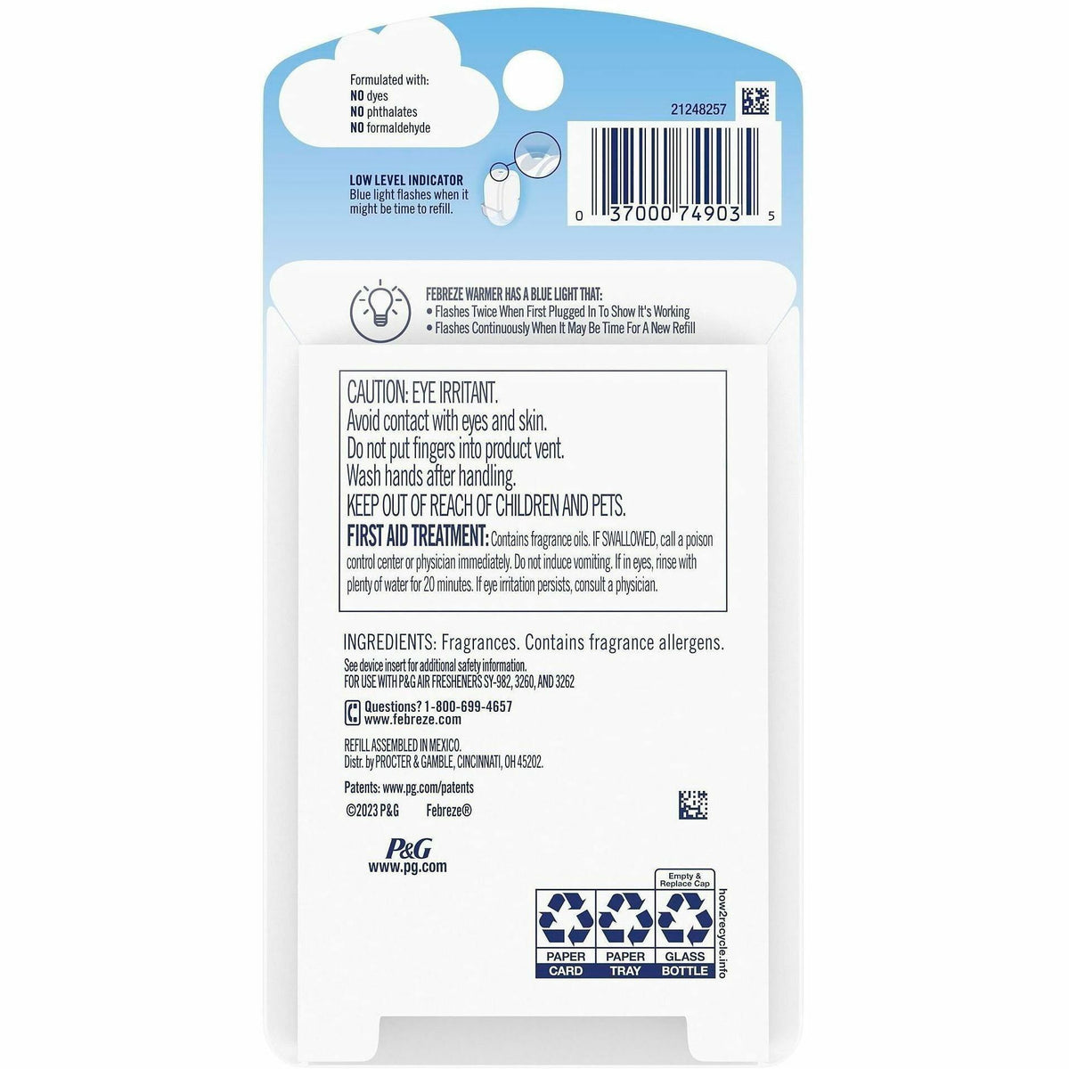 Febreze Fade Defy PLUG Refill