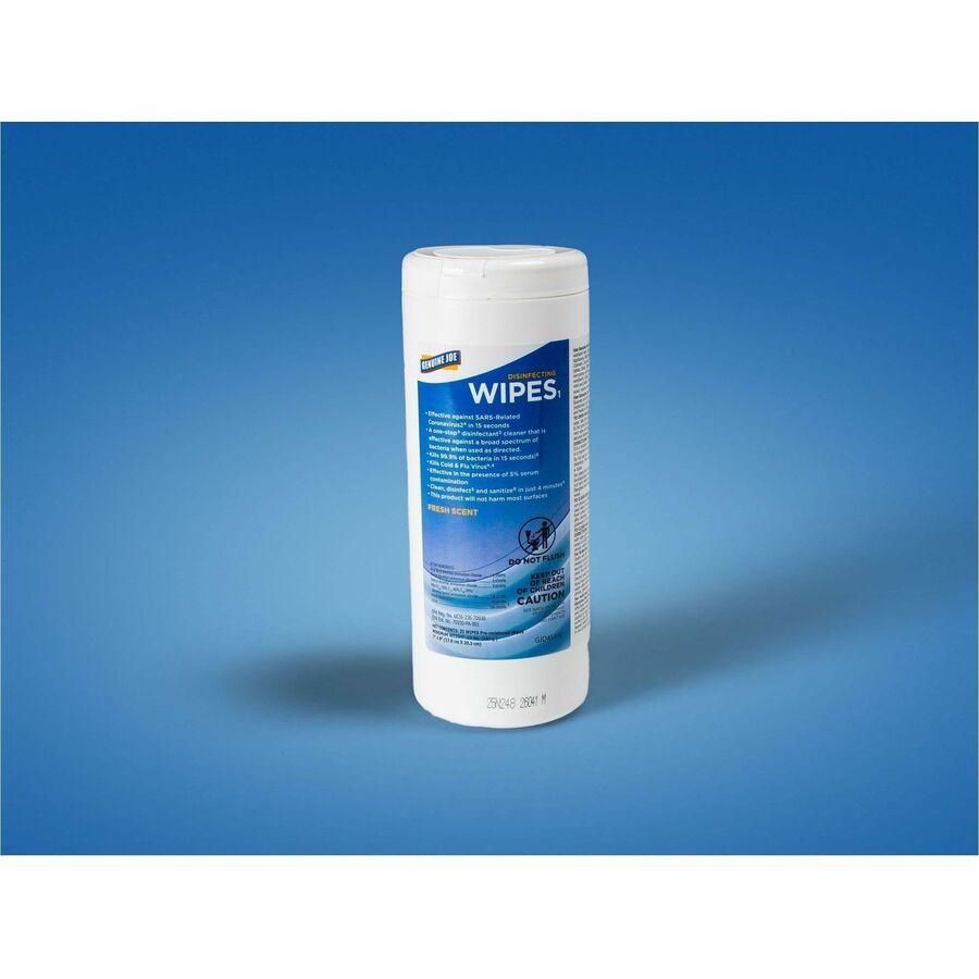 Genuine Joe Broad-Spectrum Disinfectant Wipes