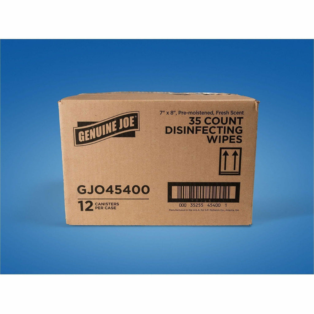 Genuine Joe Broad-Spectrum Disinfectant Wipes
