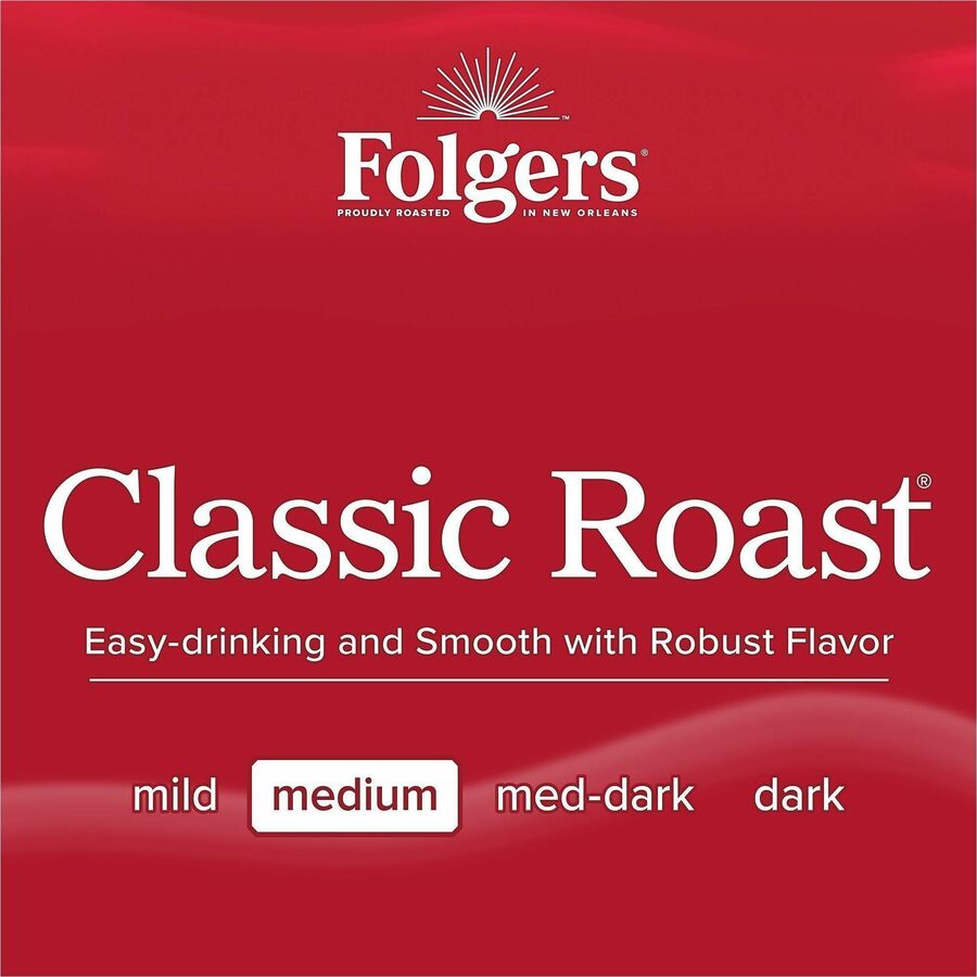 Folgers® Bag, Instant, Packet Singles Medium-Roast Coffee Bags