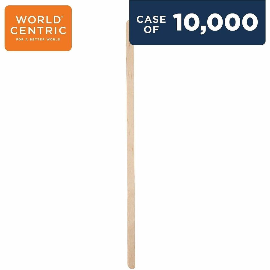 World Centric Compostable Bamboo Stir Sticks