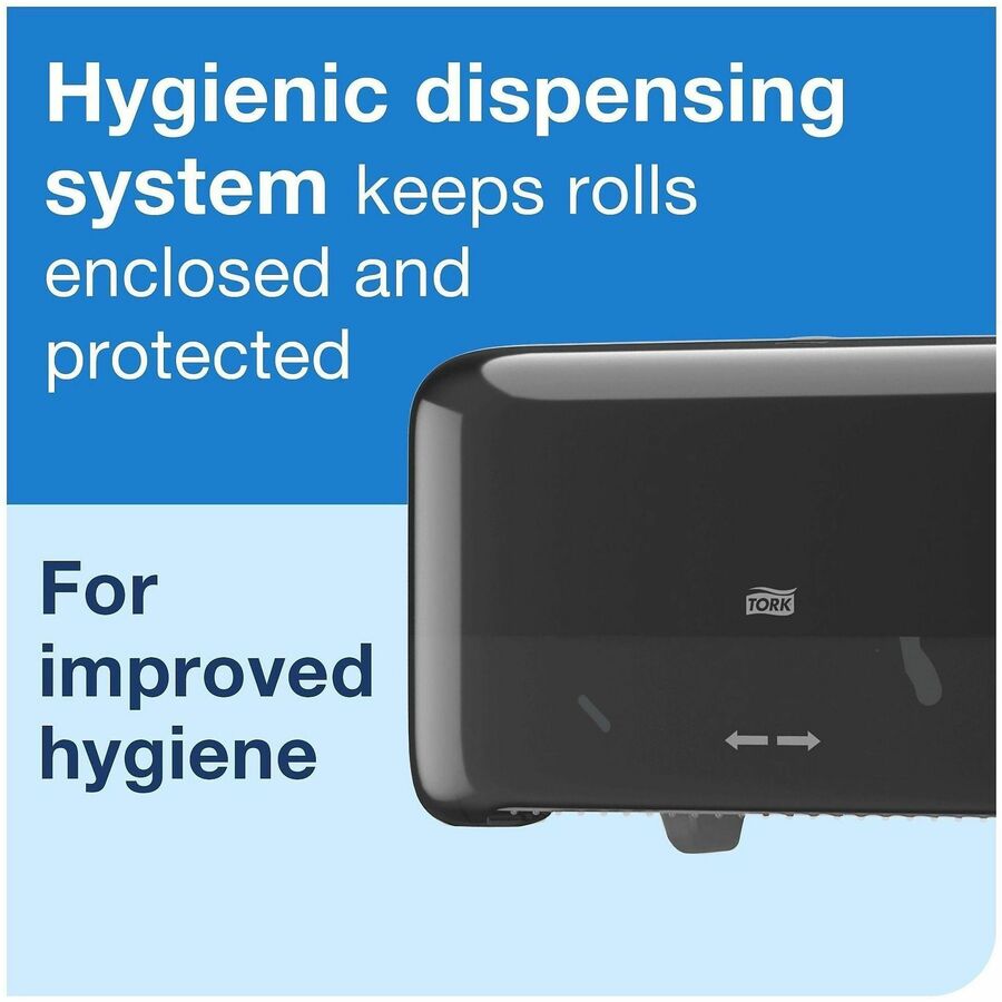 TORK OptiServe Coreless 2-Roll Bath Tissue System