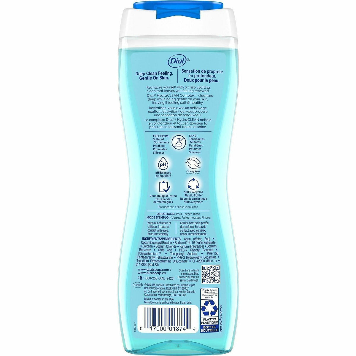 Dial Refresh & Renew Body Wash