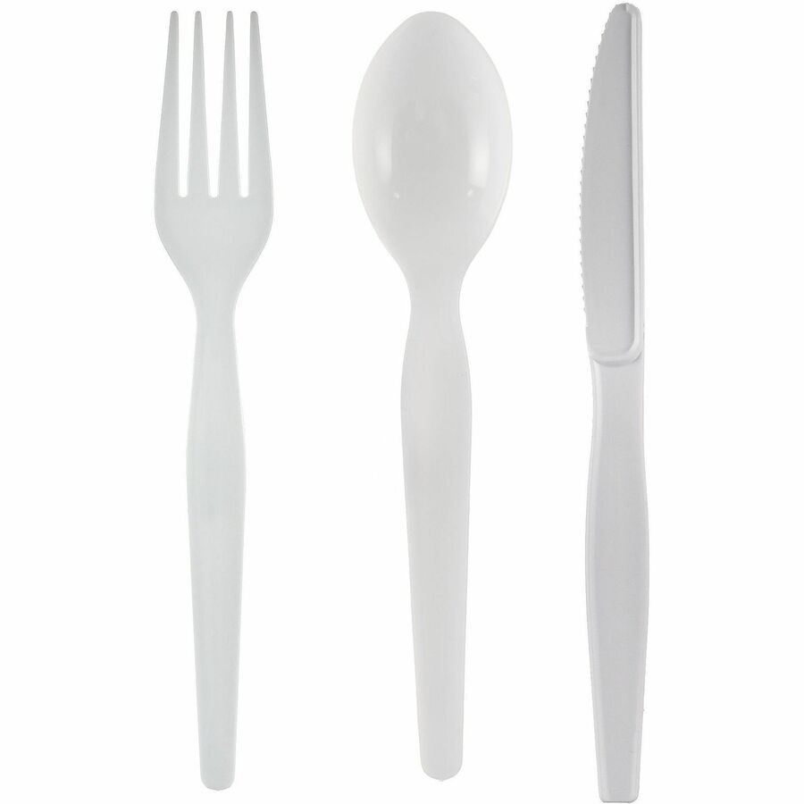 Genuine Joe Disposable Polystyrene Cutlery