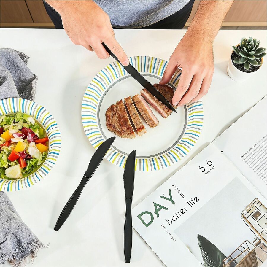 Genuine Joe Heavy-Weight Polypropylene Cutlery