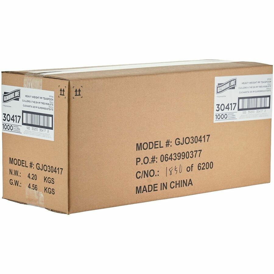 Genuine Joe Heavy-Weight Polypropylene Cutlery