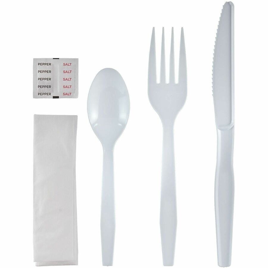 Genuine Joe 6-Piece Medium-Weight Utensil Kit