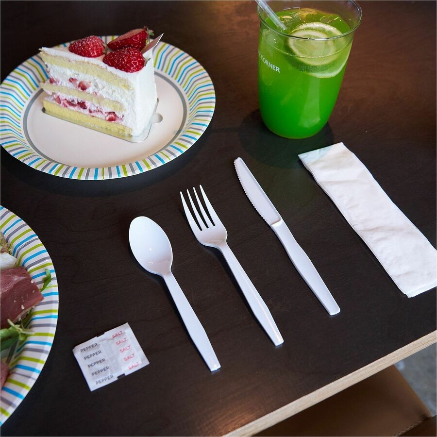 Genuine Joe 6-Piece Medium-Weight Utensil Kit