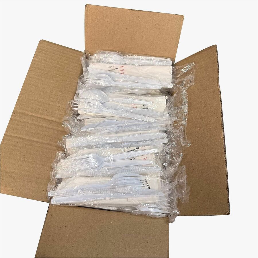 Genuine Joe 6-Piece Medium-Weight Utensil Kit