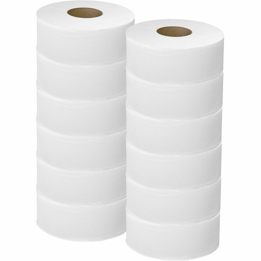 Genuine Joe Jumbo 2-Ply Bathroom Tissue
