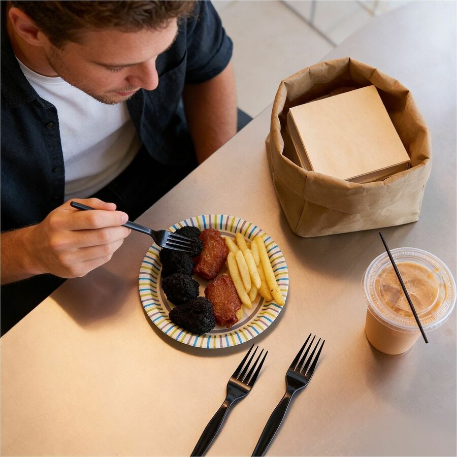 Genuine Joe Disposable Polystyrene Cutlery