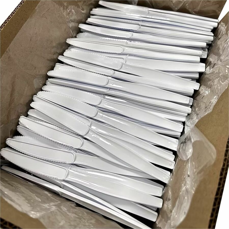 Genuine Joe Disposable Polystyrene Cutlery