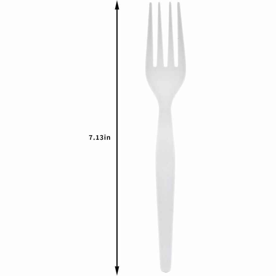 Genuine Joe Disposable Polystyrene Cutlery