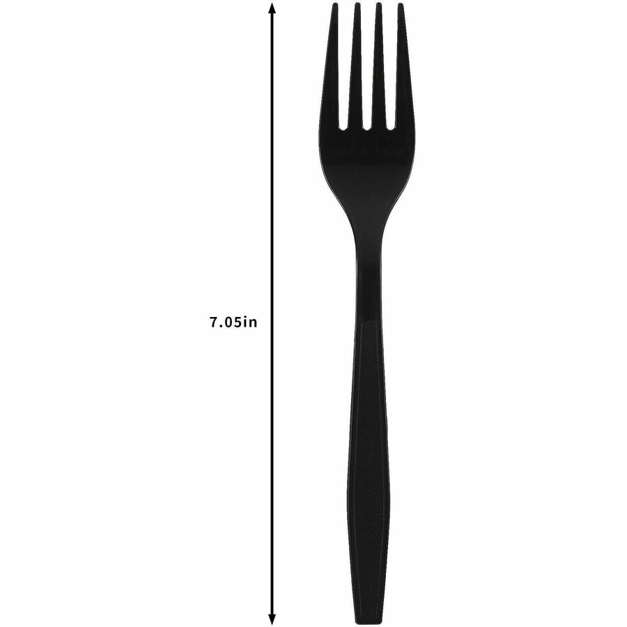 Genuine Joe Heavy-Weight Polypropylene Cutlery