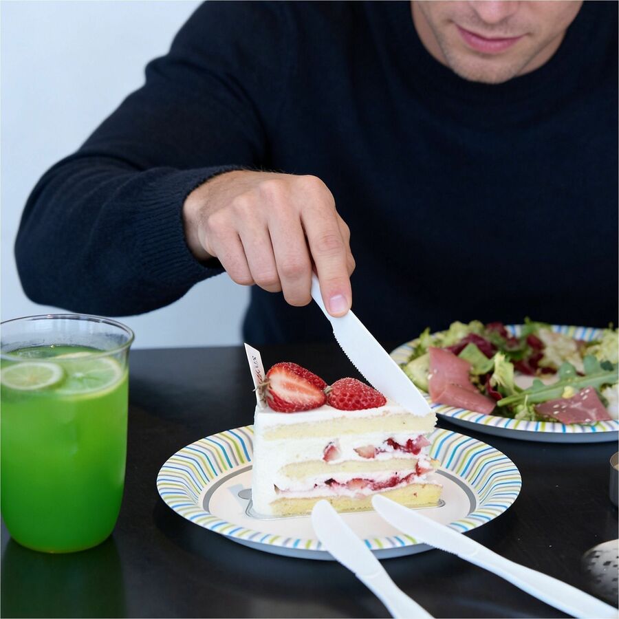 Genuine Joe Heavy-Weight Polypropylene Cutlery