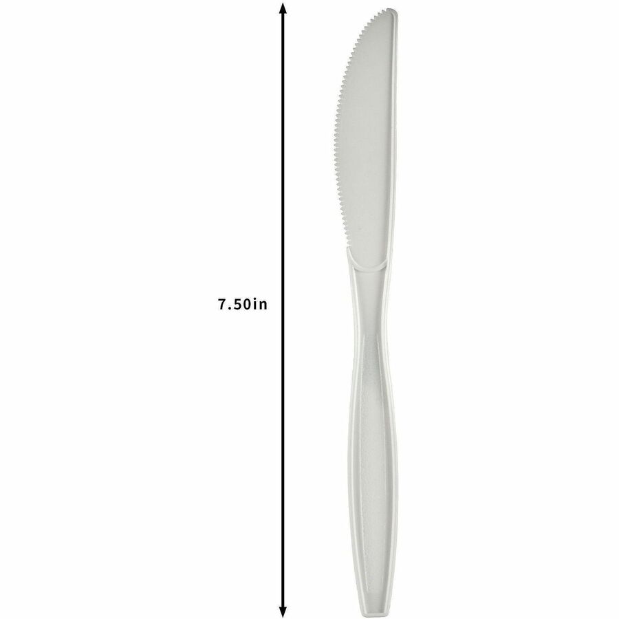 Genuine Joe Heavy-Weight Polypropylene Cutlery