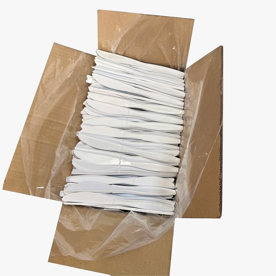 Genuine Joe Heavy-Weight Polypropylene Cutlery