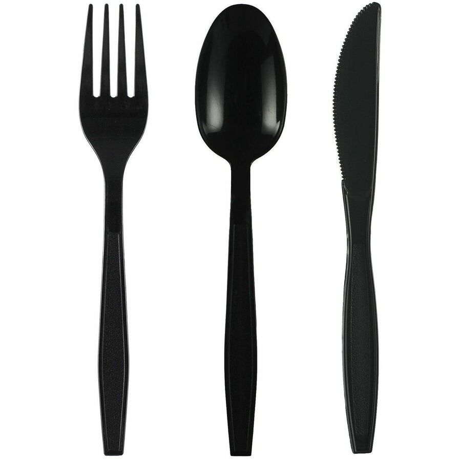 Genuine Joe Heavy-Weight Polypropylene Cutlery
