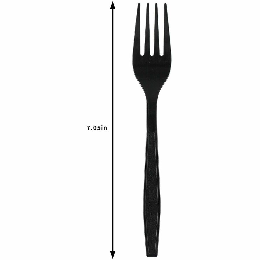 Genuine Joe Heavy-Weight Polypropylene Cutlery