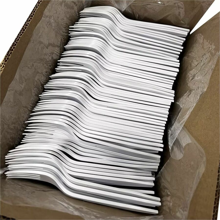 Genuine Joe Heavy-Weight Polypropylene Cutlery