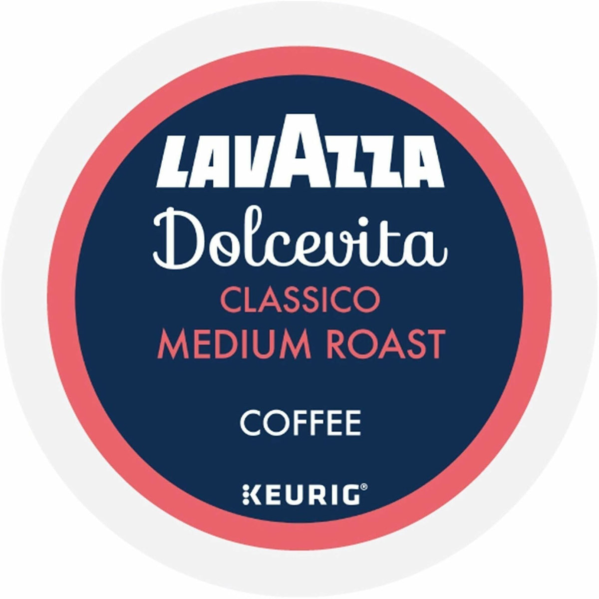 Lavazza K-Cup, Pod, Ground Dolcevita Classico K-Cup Coffee Pods