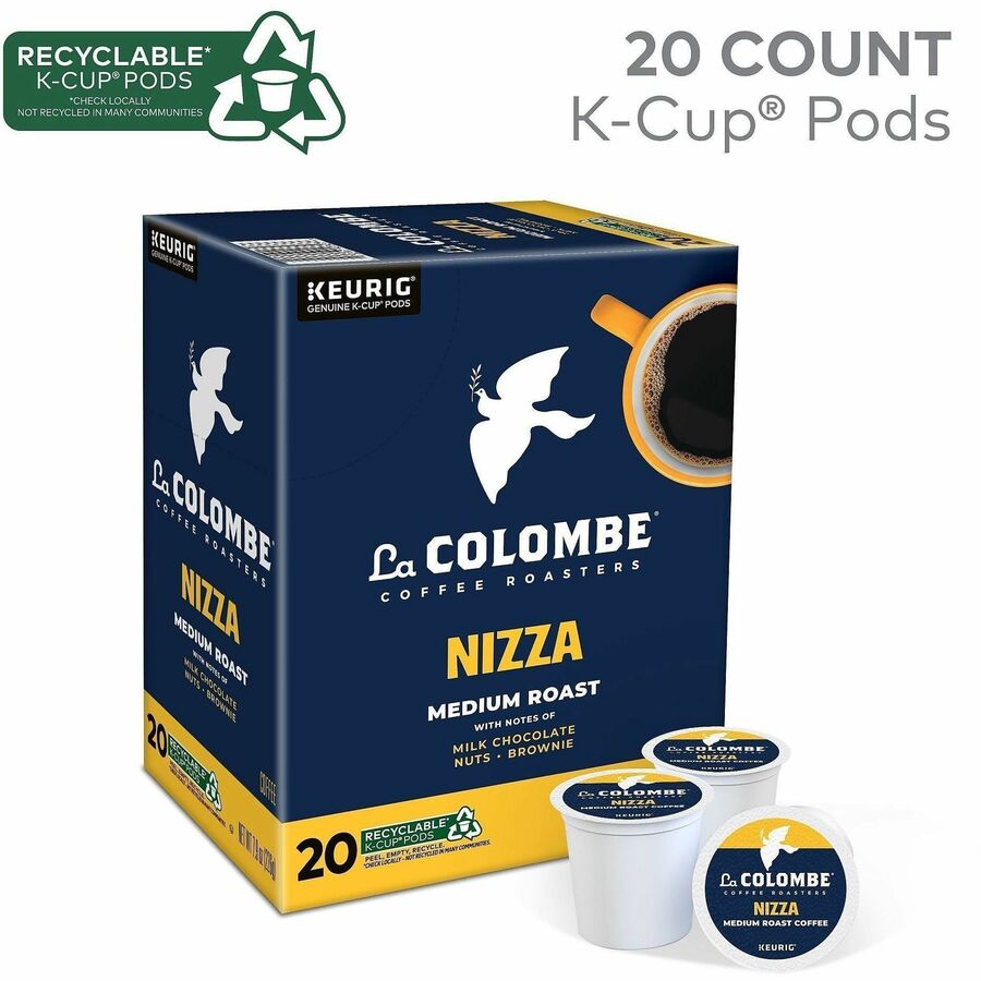 La Colombe K-Cup, Pod, Ground Nizza K-Cup Coffee Pods
