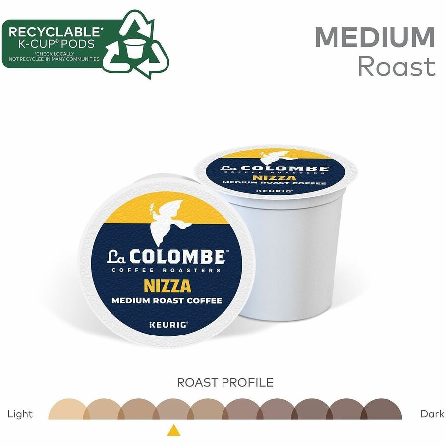 La Colombe K-Cup, Pod, Ground Nizza K-Cup Coffee Pods