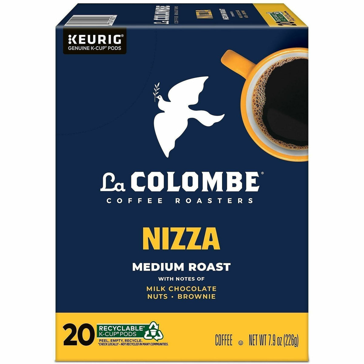 La Colombe K-Cup, Pod, Ground Nizza K-Cup Coffee Pods
