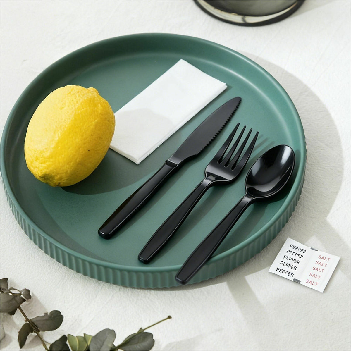 Genuine Joe 6-Piece Medium-Weight Utensil Kit