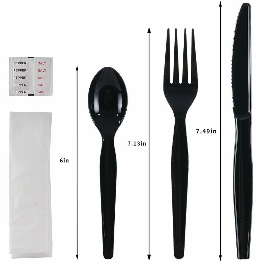 Genuine Joe 6-Piece Heavyweight Utensil Kit