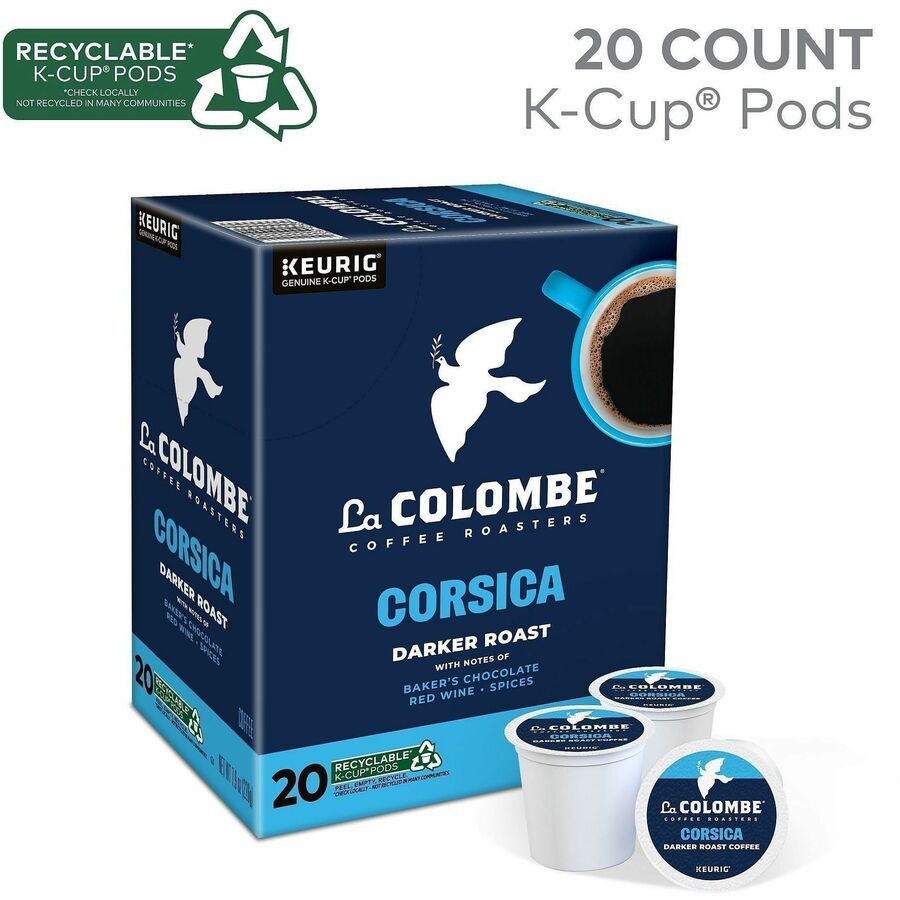 La Colombe K-Cup, Pod, Ground Corsica K-Cup Coffee Pods