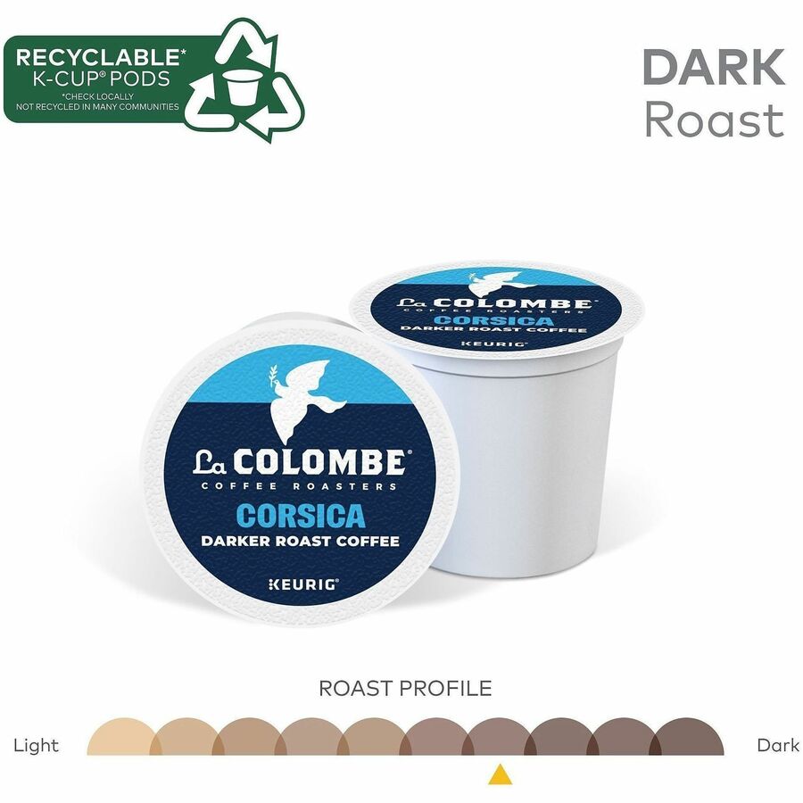 La Colombe K-Cup, Pod, Ground Corsica K-Cup Coffee Pods