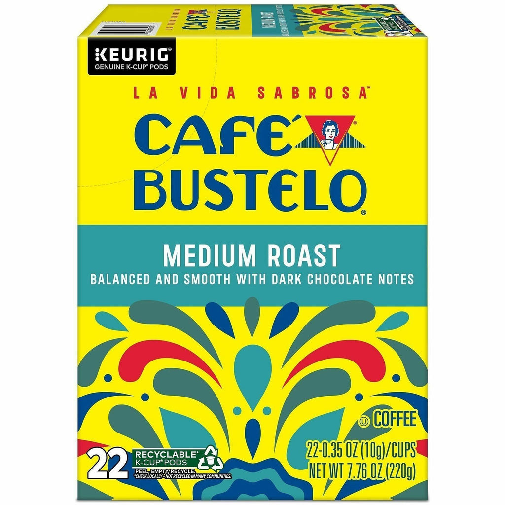 Café Bustelo K-Cup, Pod Medium-Roast K-Cup Coffee Pods