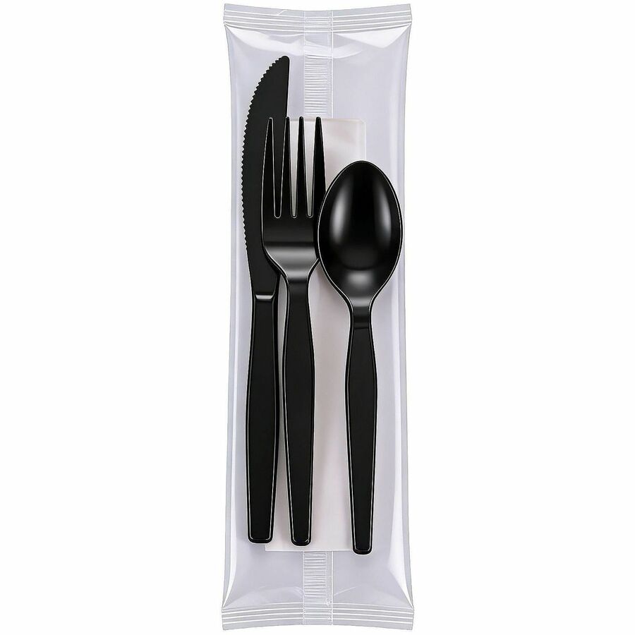 Genuine Joe 4-Piece Medium-Weight Utensil Kit
