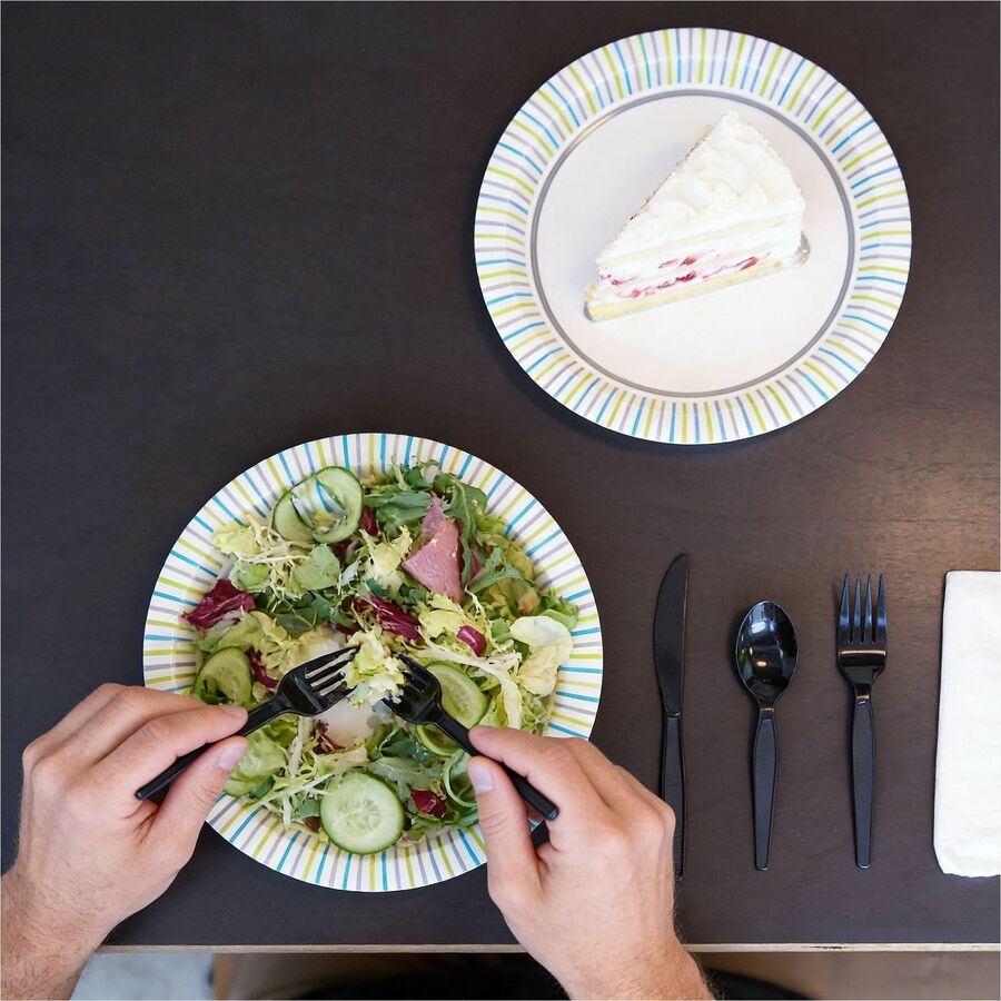 Genuine Joe 4-Piece Medium-Weight Utensil Kit