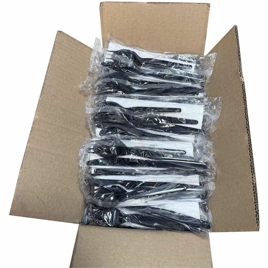 Genuine Joe 4-Piece Medium-Weight Utensil Kit