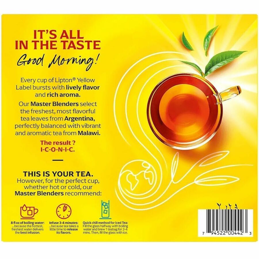 Lipton® Classic Black Tea Tea Bag
