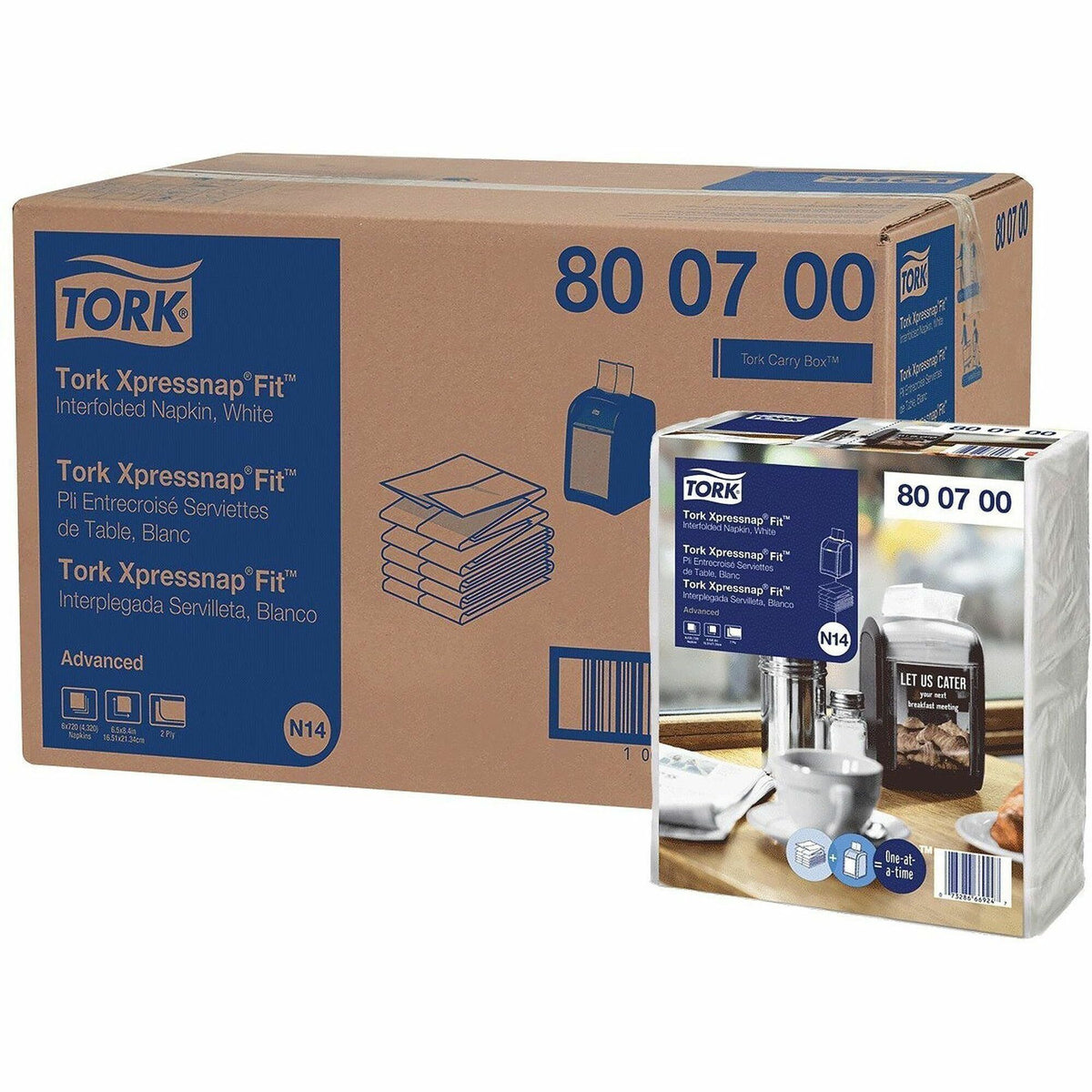 TORK Xpressnap Fit Dispenser Napkins