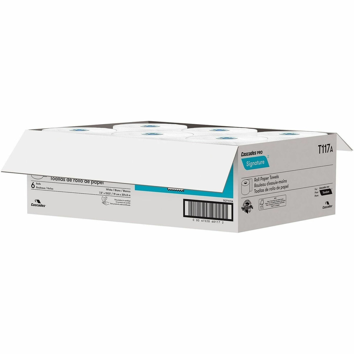 Cascades Signature Roll Paper Towels for Tandem