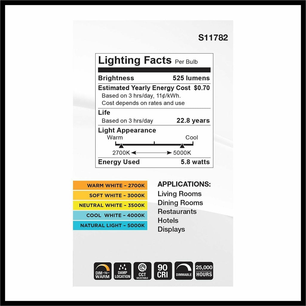 Satco LED R20 Reflector Bulbs